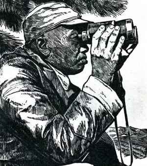 300余件版畫勾勒“藝術戰(zhàn)士”